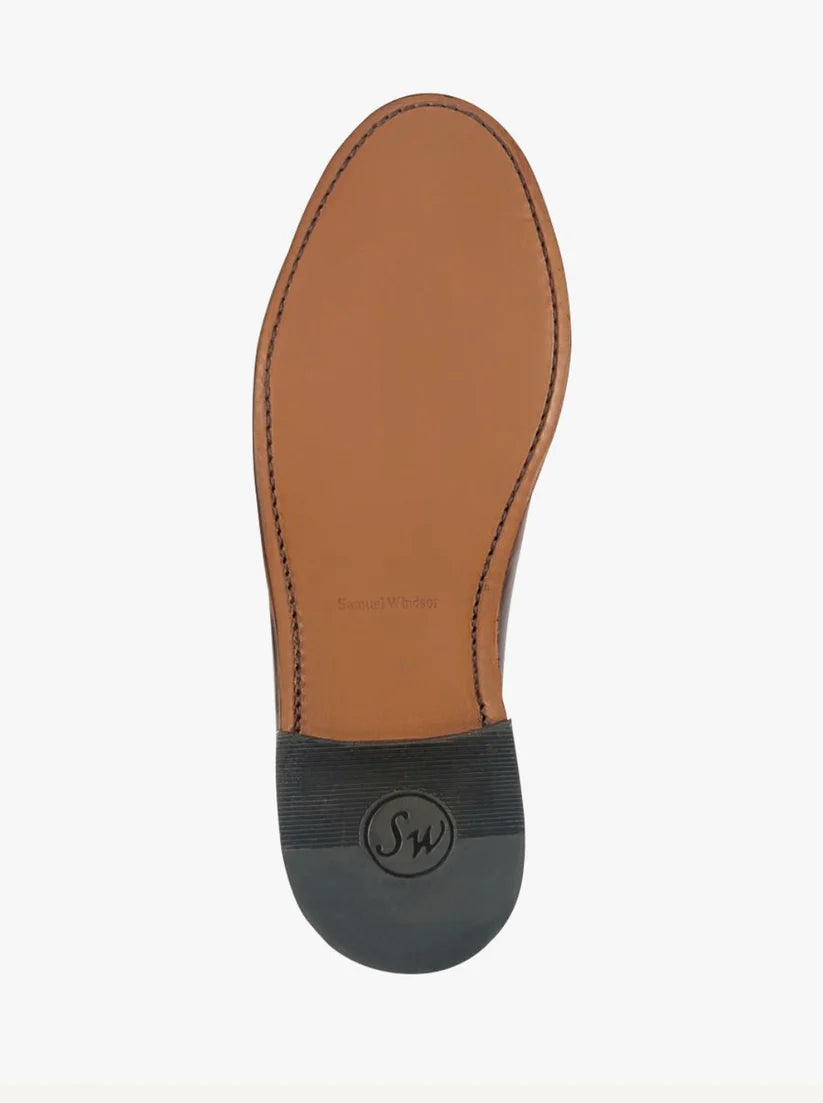 BV41 Samuel Windsor Penny Loafer Chestnut Shoe