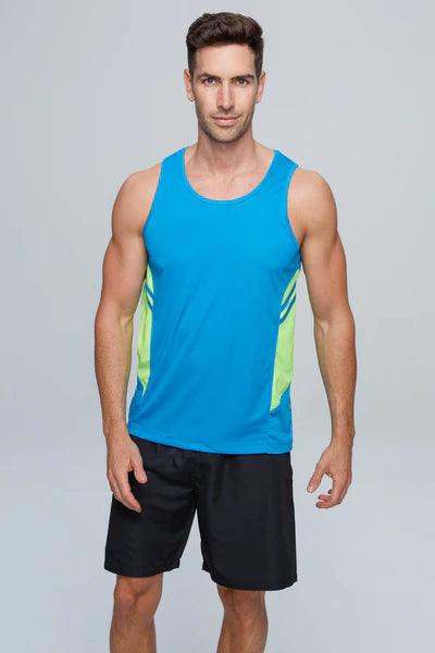 1111 Aussie Pacific Tasman Mens Singlet