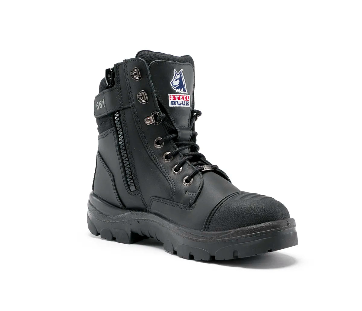 312661 Steel Blue Safety Boot - Southern Cross