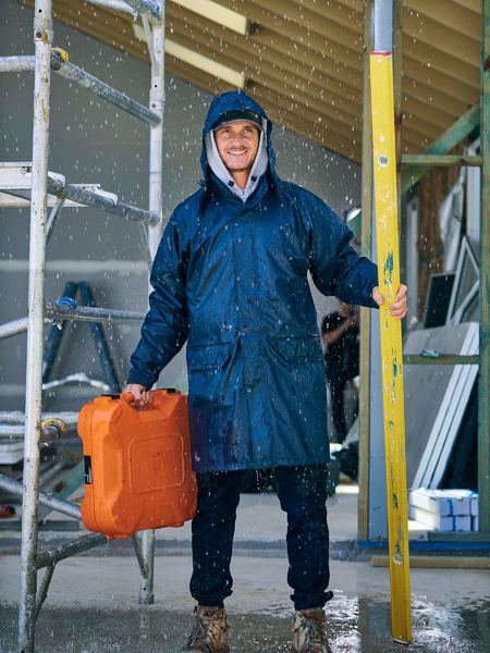 BJ6835 Bisley Stretch PU Rain Coat