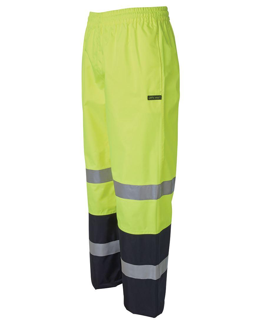 6DPRP JBs Wear Hi Vis Day + Night Premium Rain Pant