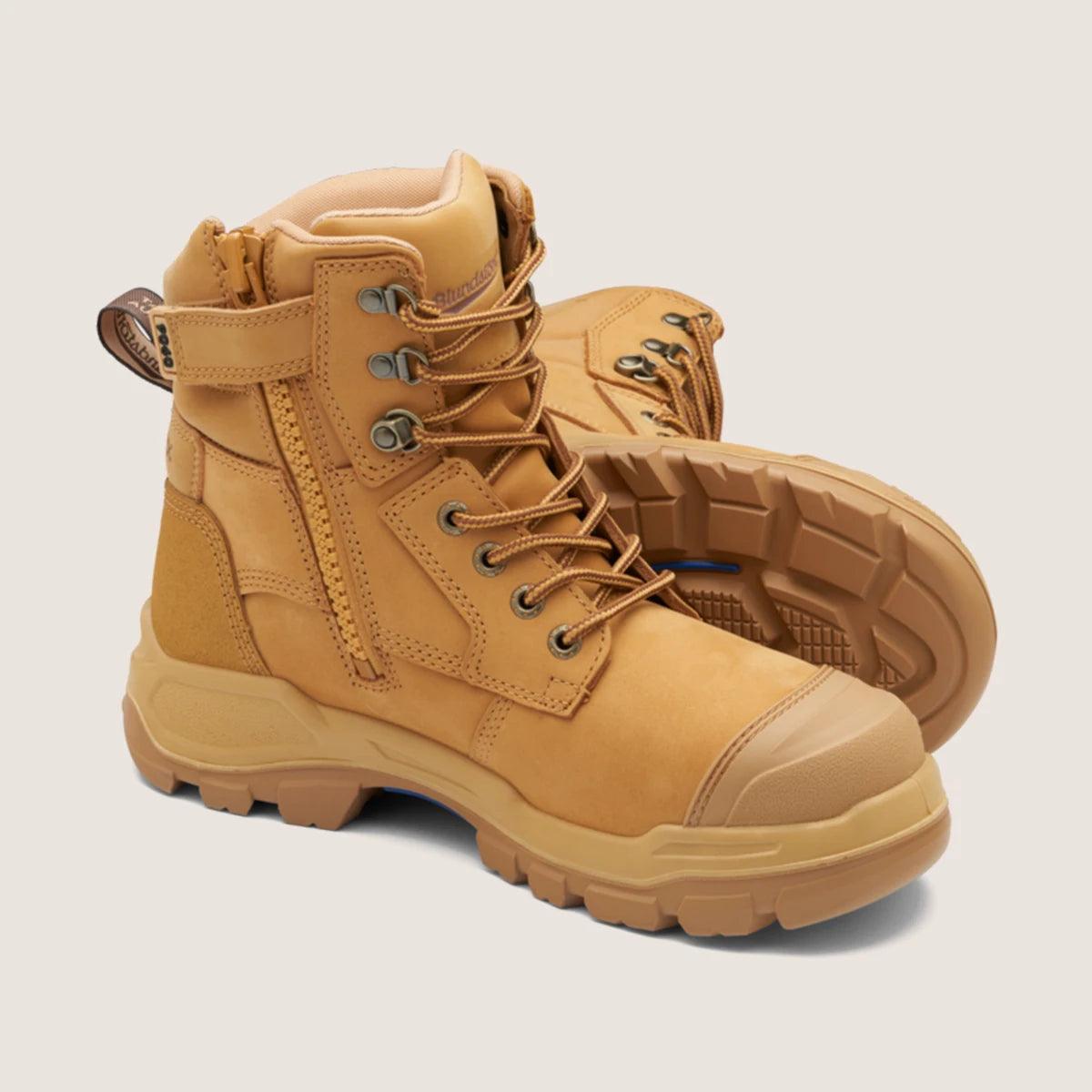 9060 Blundstone Unisex RotoFlex Safety Boots Wheat