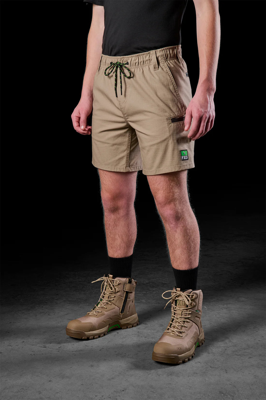 WS7 FXD Elastic Waist Utility Short