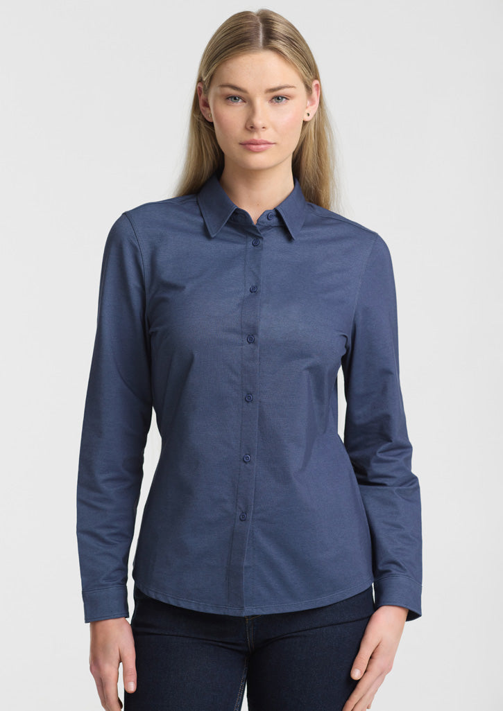 BS2619LL Fashion Biz Womens Venture Long Sleeve Shirt
