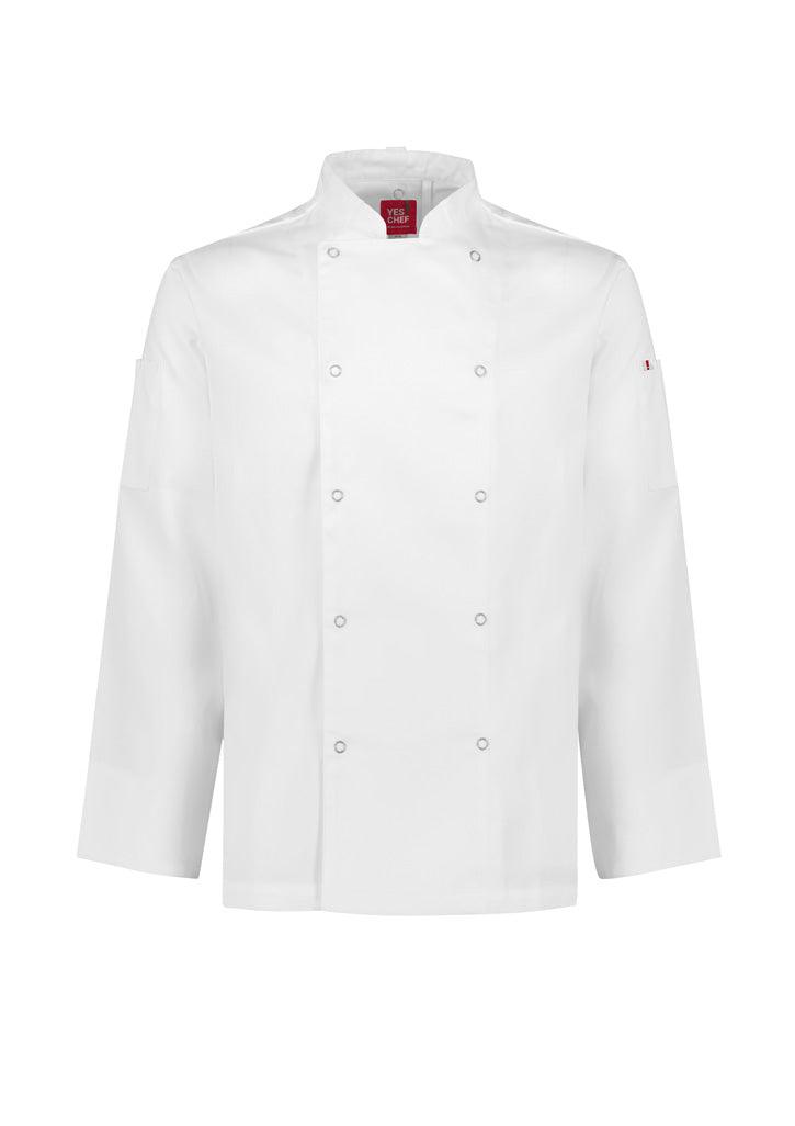 CH232ML Yes Chef Mens Zest Long Sleeve Jacket