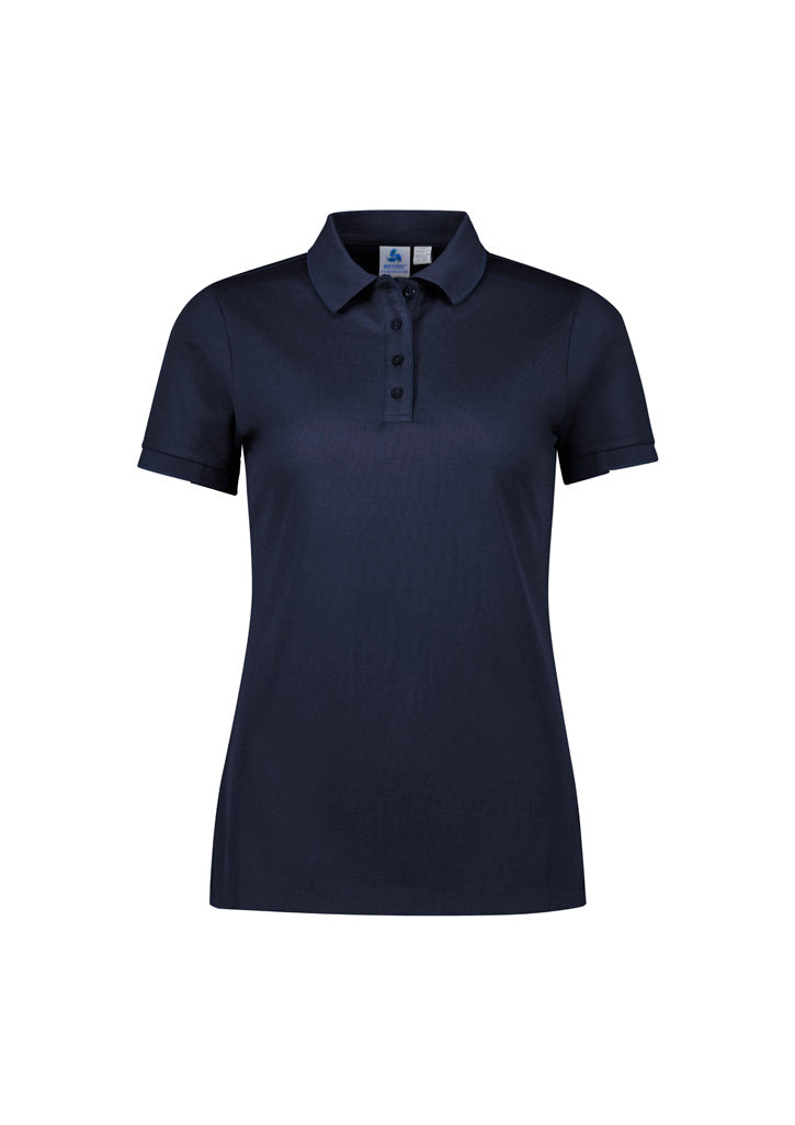 P313LS Fashion Biz Womens Focus Short Sleeve Polo