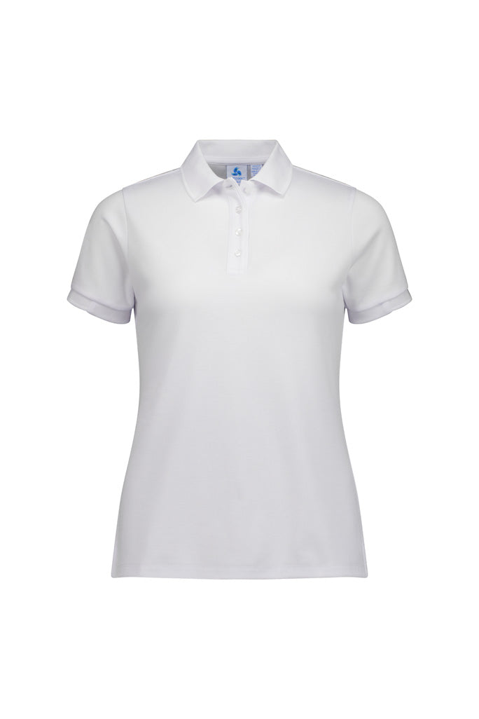 P313LS Fashion Biz Womens Focus Short Sleeve Polo