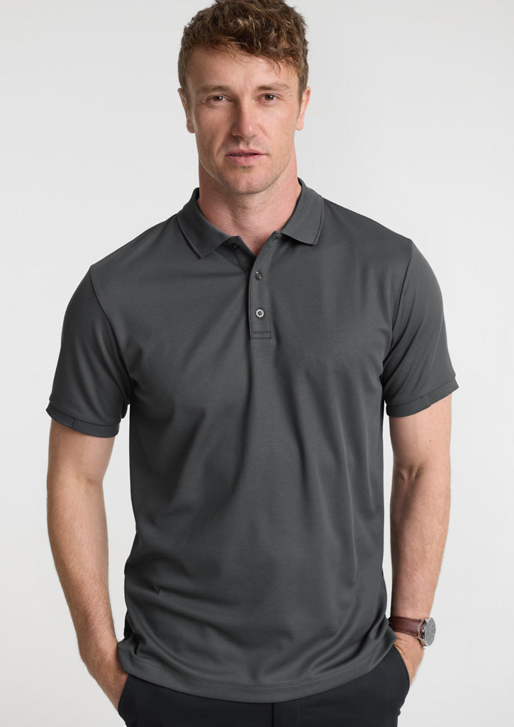 P313MS Fashion Biz Mens Focus Short Sleeve Polo