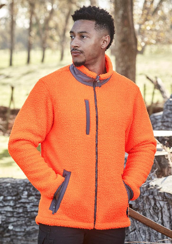 ZT285 Syzmik Unisex Streetworx Full Zip Sherpa Fleece