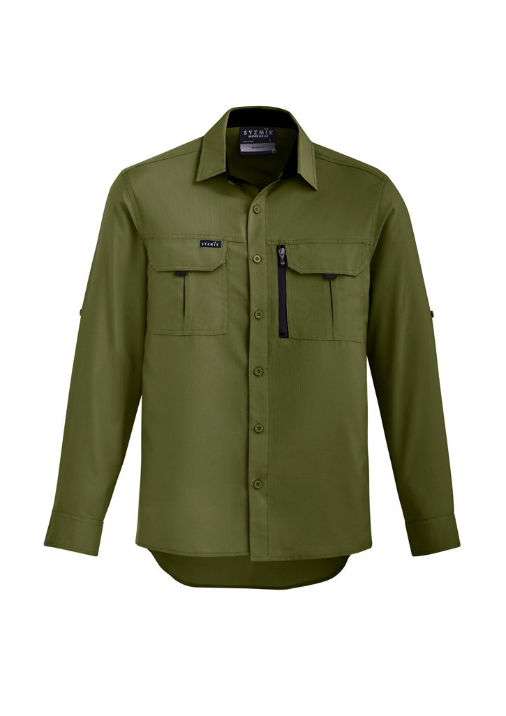 ZW460 Syzmik Mens Outdoor L/S Lightweight Shirt