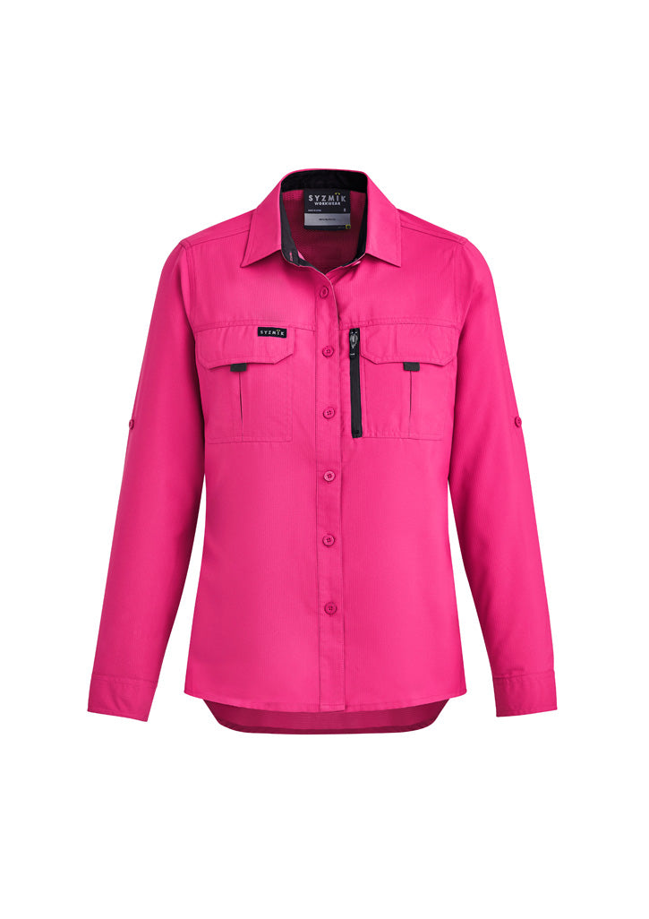ZW760 Syzmik Womens Outdoor Long Sleeve Shirt