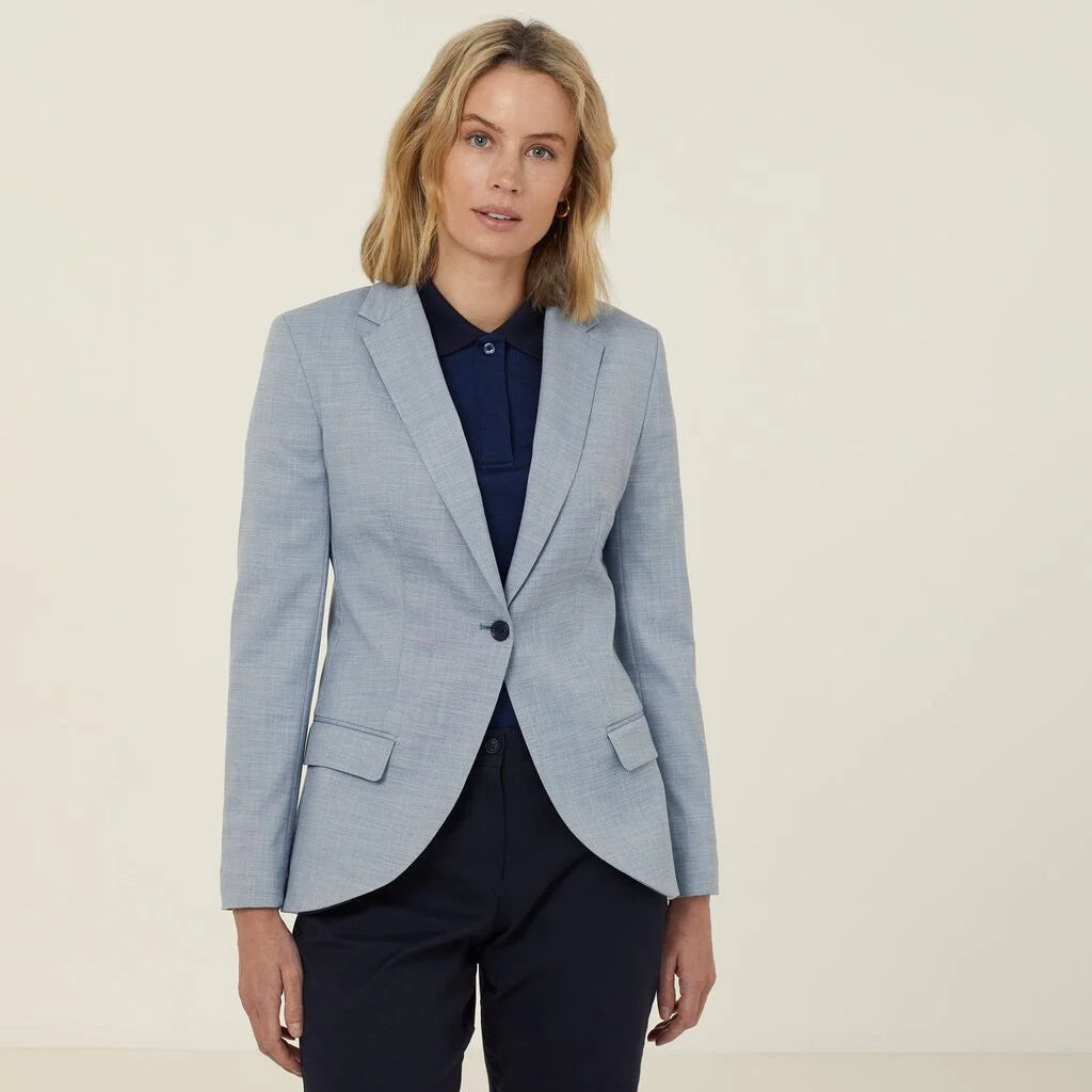 CAT1E9-CLEARANCE NNT Linen Look Half-Lined Jacket