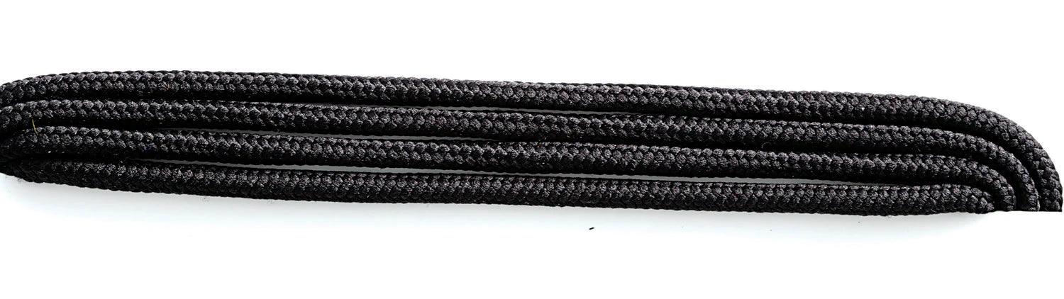 Steel Blue Laces Black