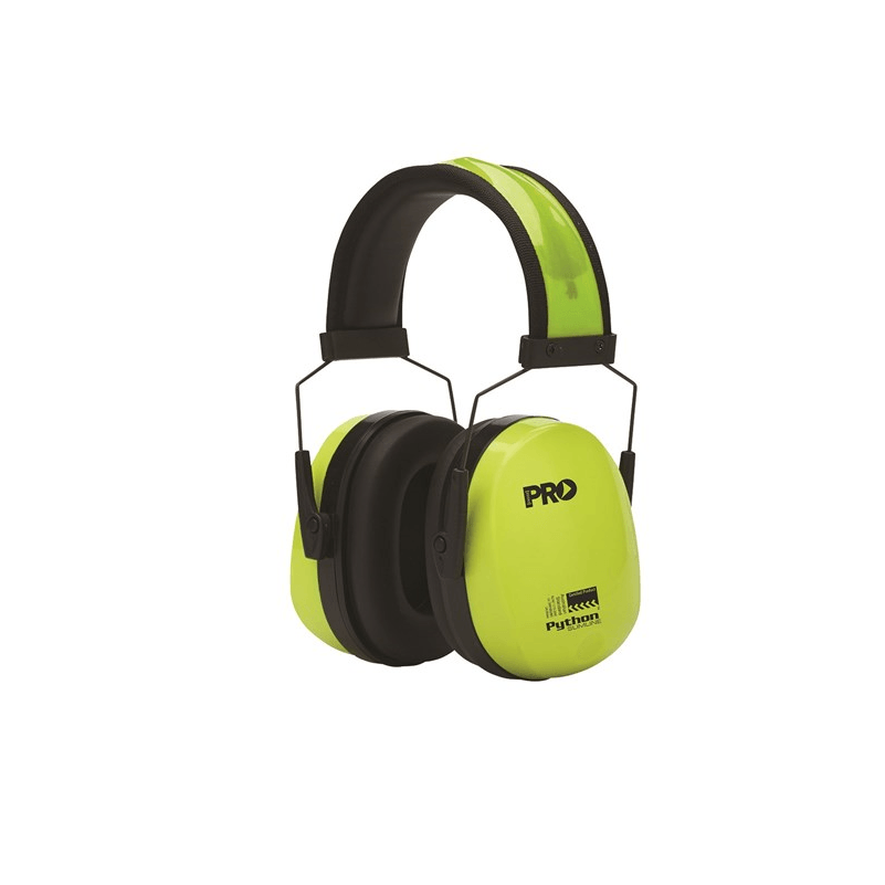 Pro Choice Python Slimline Hard Hat Earmuffs Class 5, -31db