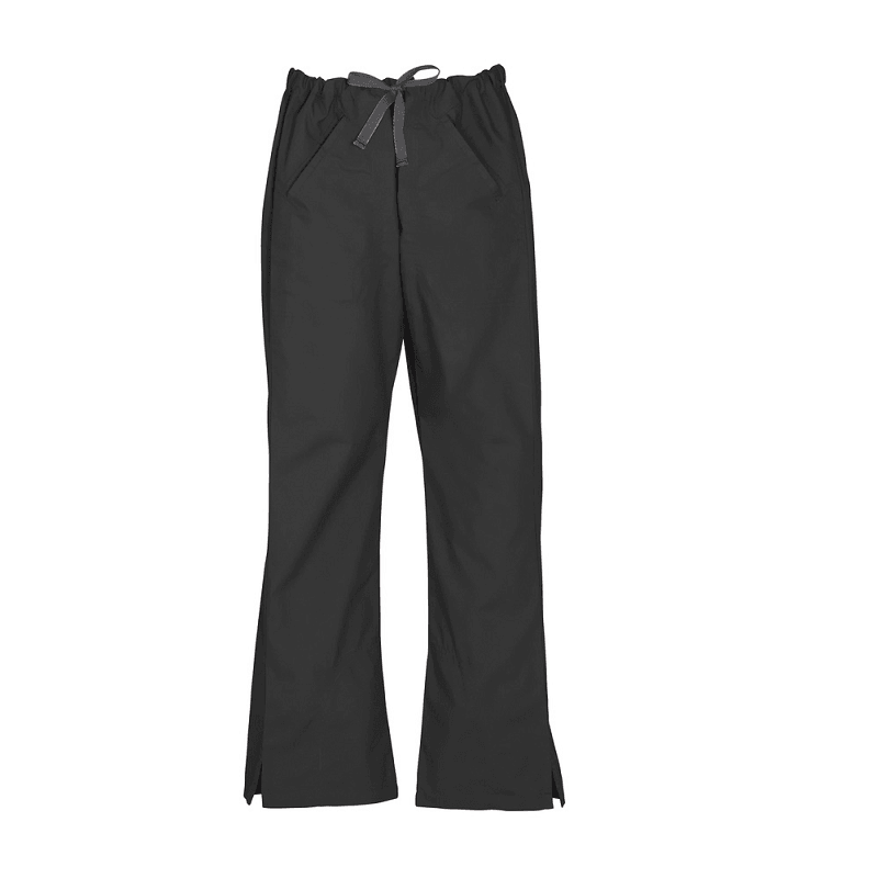 BizCare Ladies Classic Scrubs Bootleg Pant Black
