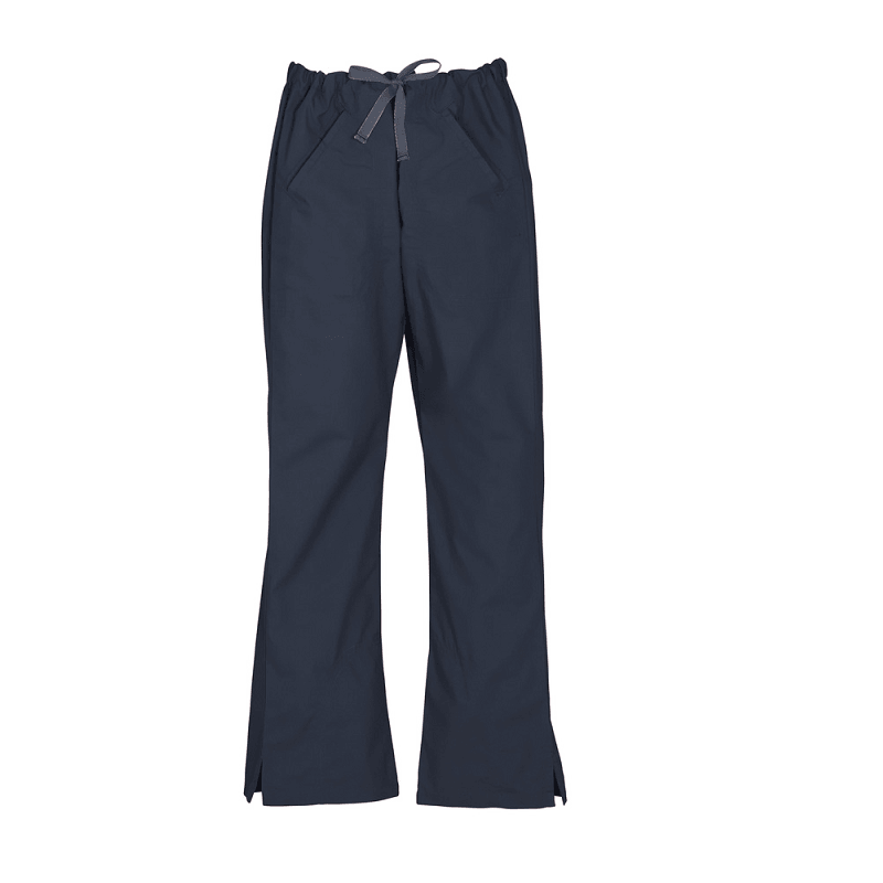 BizCare Ladies Classic Scrubs Bootleg Pant Navy