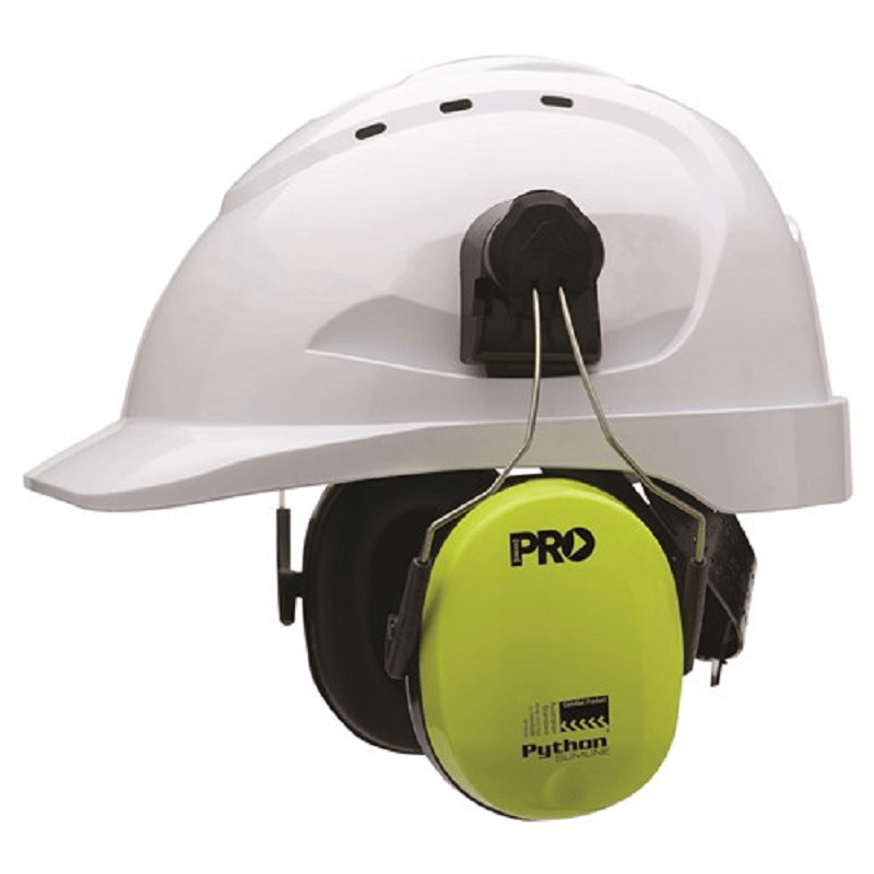 Pro Choice Python Slimline Hard Hat Earmuffs Class 5, -31db