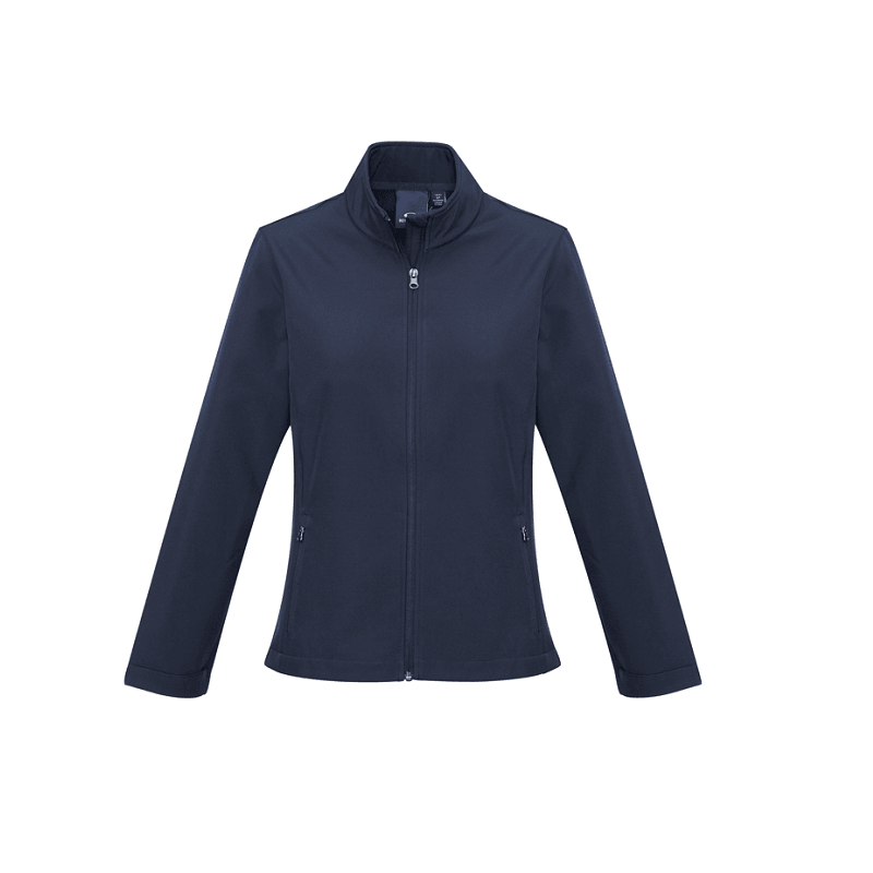 Biz Collection Ladies Apex Lightweight Softshell Jacket Navy