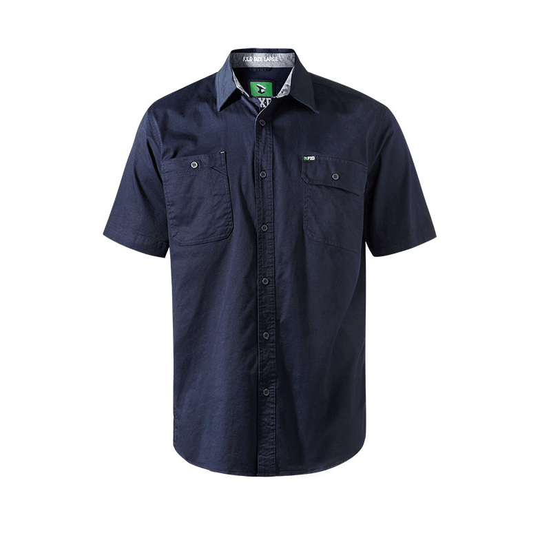 FXD SSH1 Short Sleeve Work Shirt Navy