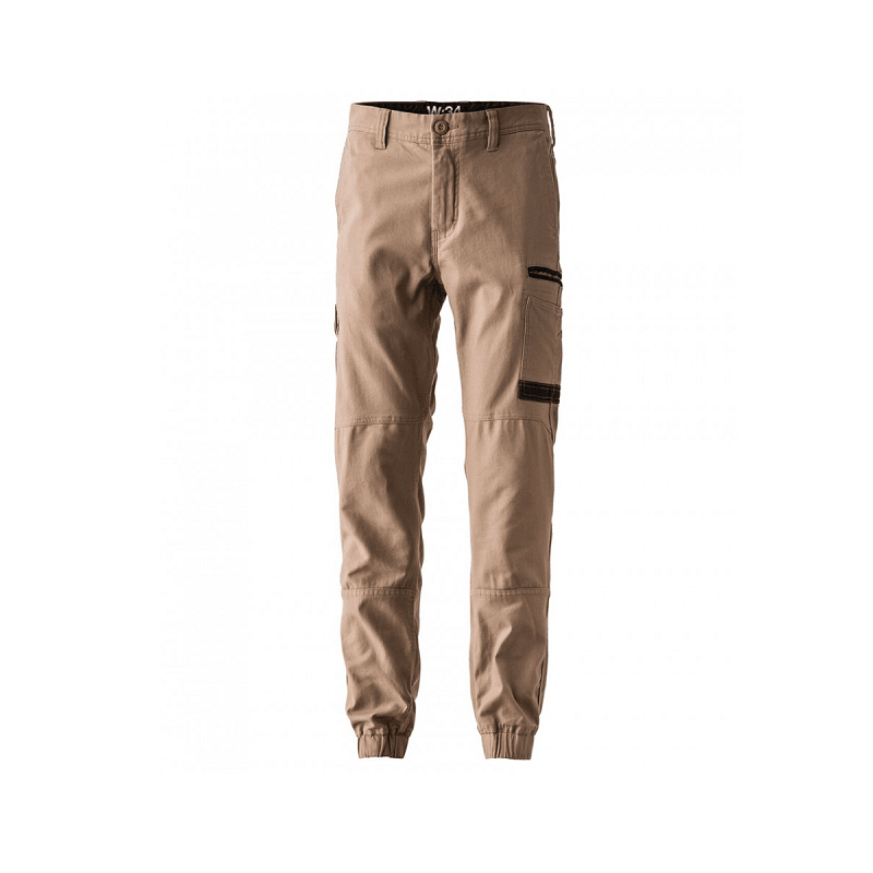 FXD WP4 Work Stretch Cuff Pant Khaki