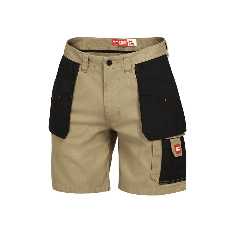 Hard Yakka Legend Extreme Short Khaki/Black