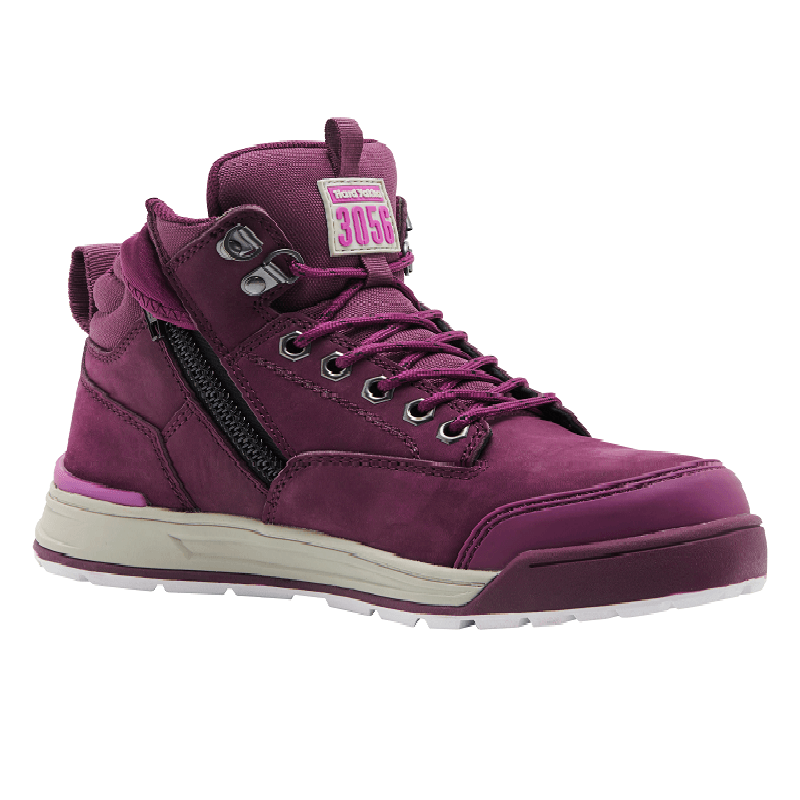 Hard Yakka 3056 Womens Lace Zip Boot Shiraz