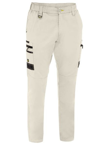 BPC6338 Bisley Flx & Move™ Stretch Canvas Elastic Waist Cargo Pants