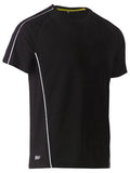 BK1426 Bisley Cool Mesh Tee with Reflective Piping