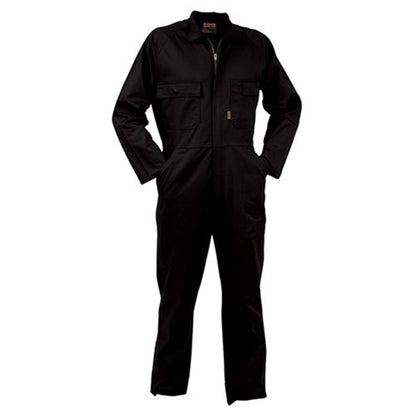 430023 Bison 100% Cotton Overall - Black