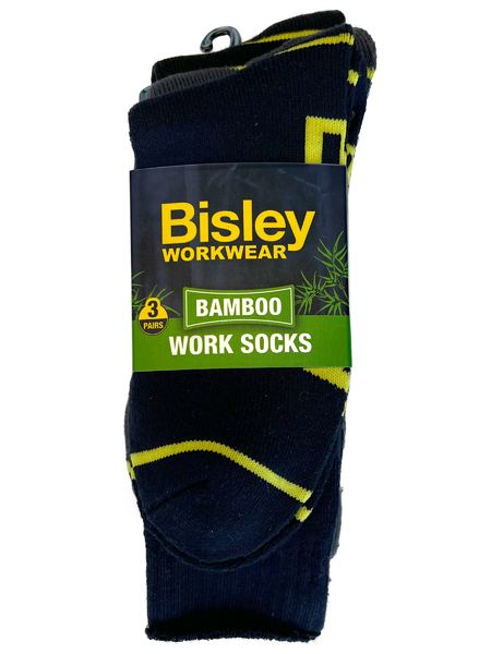BSX7020 Bisley Bamboo Work sock (3X pack)