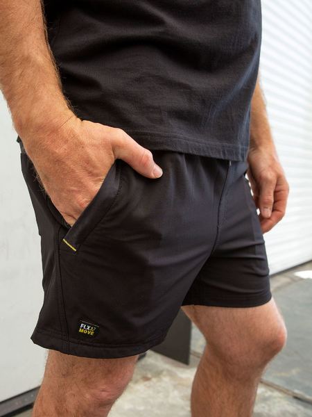 BSH1331 Bisley Flx & Move™ 4-Way Stretch Elastic Waist Short