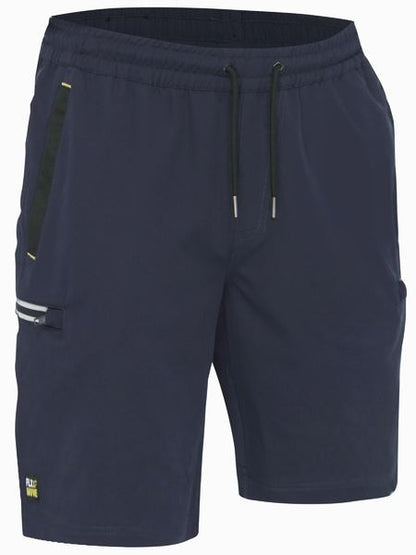 BSHC1333 Flx & Move™ 4-Way Stretch Elastic Waist Cargo Short