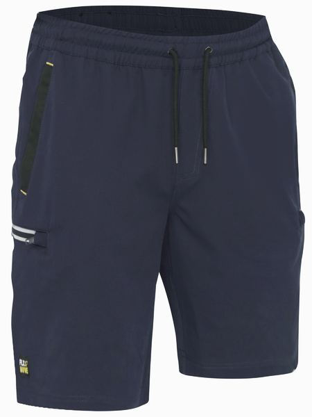 BSHC1333 Flx & Move™ 4-Way Stretch Elastic Waist Cargo Short