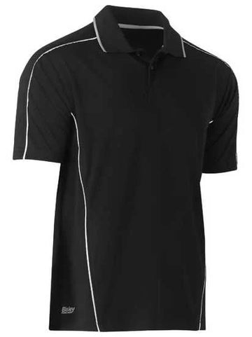 BK1425 Bisley Cool Mesh Polo With Reflective Piping