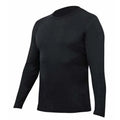 THRS40 Weft ThermaDry Rib crew long sleeve thermal
