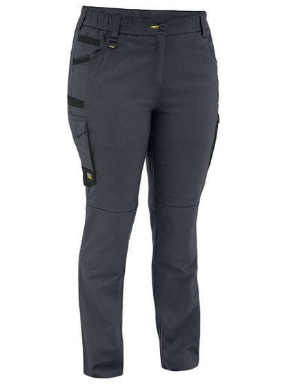 BPCL6338 Bisley Women's Flx & Move™ Stretch Canvas Elastic Waist Cargo Pants