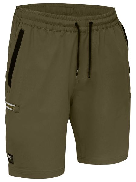 BSHC1333 Flx & Move™ 4-Way Stretch Elastic Waist Cargo Short