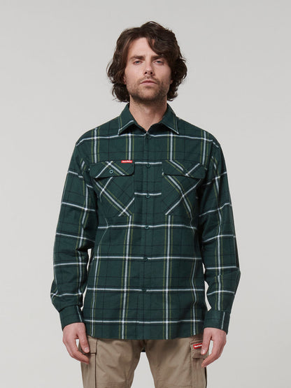 Y07752 Hard Yakka Long Sleeve Check Flannel