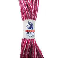 A000151 Steel Blue Laces Pink 140 cm