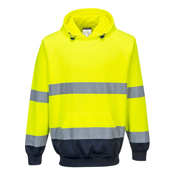 B316 Portwest Hi-Vis Contrast Hoodie