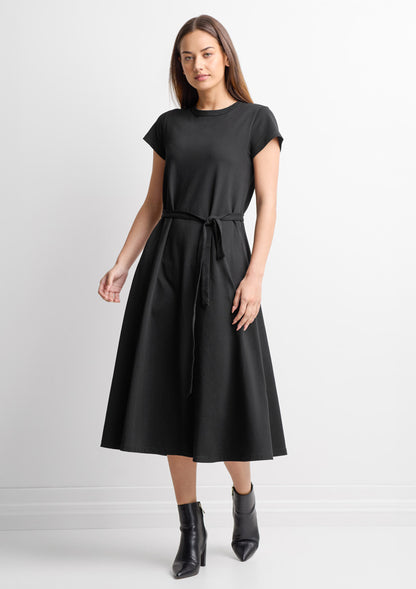 BBS2605L Fashion Biz Womens Grace T-Shirt Midi Dress