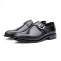 BV08 Samuel Windsor Monk Shoe Black