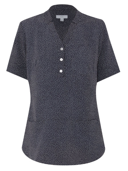 CAT9XP CLEARANCE NNT Silvi Spot Print S/S Tunic