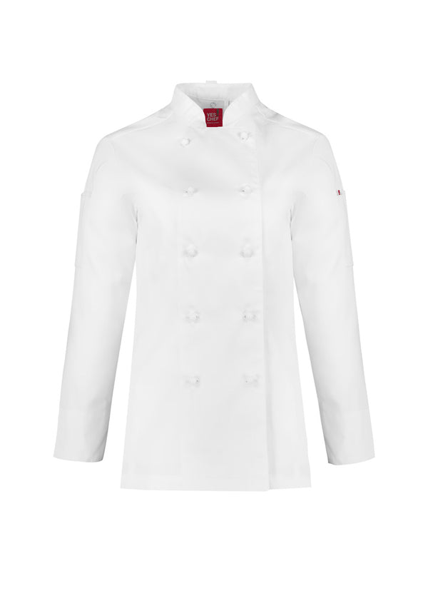 CH230LL Yes Chef Womens Al Dente Long Sleeve Chef Jacket