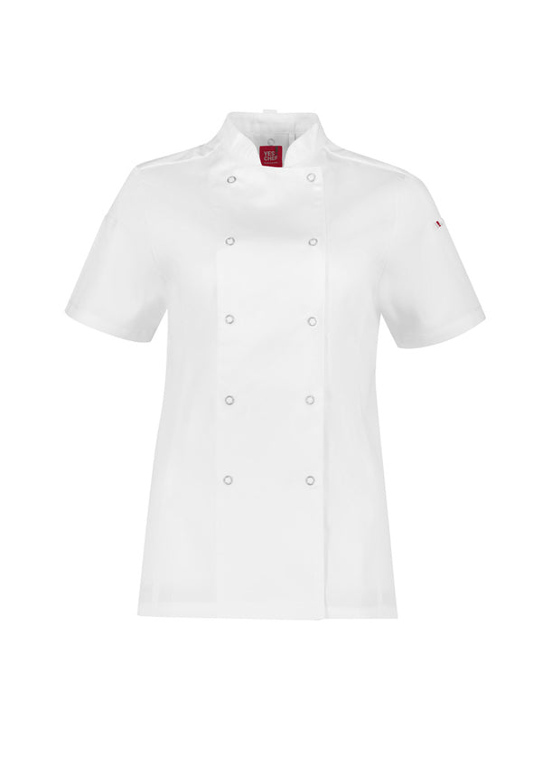 CH232LS Yes Chef Womens Zest Short Sleeve Jacket