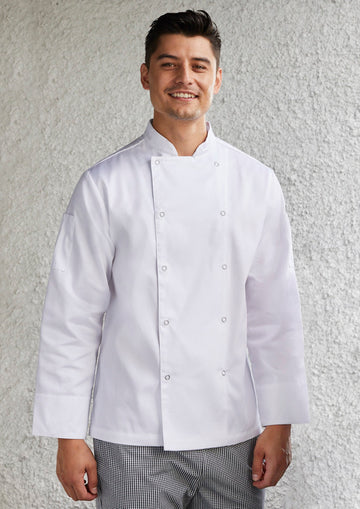 CH232ML Yes Chef Mens Zest Long Sleeve Jacket