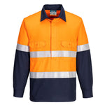 FR713 Portwest Portflame FR Class D/N Two-Tone Vented Shirt