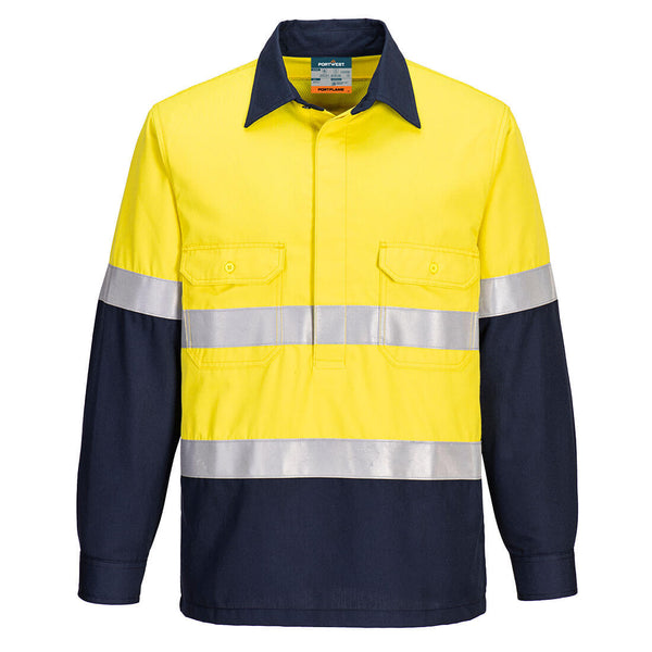 FR713 Portwest Portflame FR Class D/N Two-Tone Vented Shirt