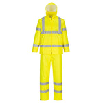 H448 Portwest Hi-Vis Packaway Rainsuit