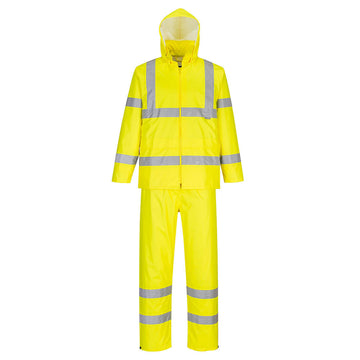 H448 Portwest Hi-Vis Packaway Rainsuit